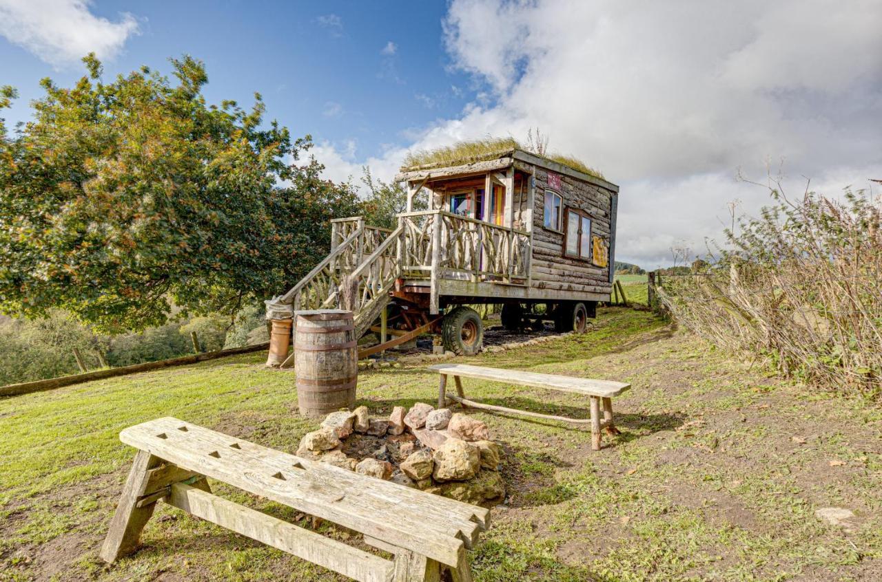 2X Double Bed - Glamping Wagon Dalby Forest Scarborough Exterior foto